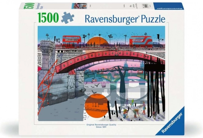 Puzzle Londýn Ravensburger 1500 dílků