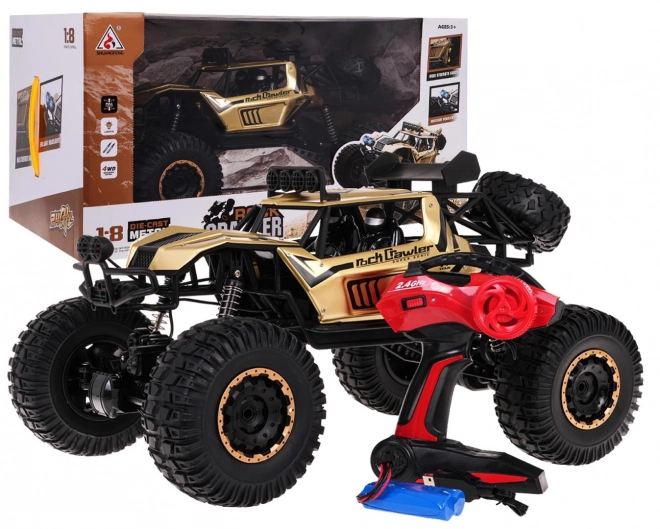 Kovový Mega Crawler 1:8 Gold