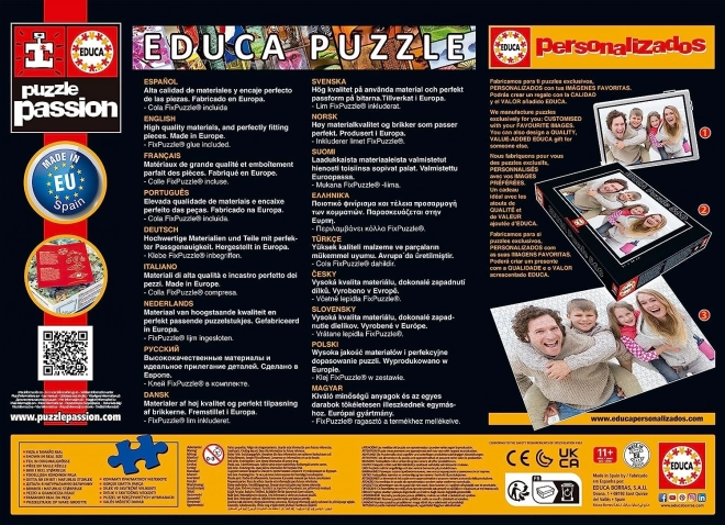 EDUCA Puzzle Stitch 2x500 dílků