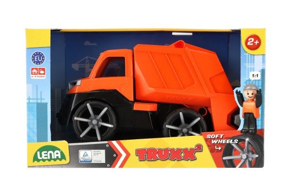 Auto Truxx 2 popelář plast 31cm s figurkou v krabici 37x22x16cm 24m+