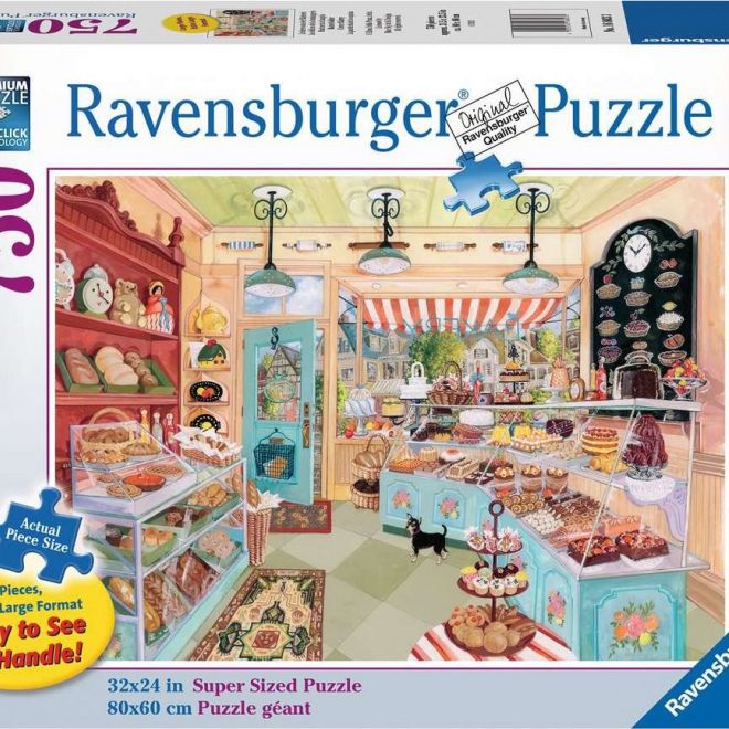 RAVENSBURGER Puzzle Pekárna na rohu XL 750 dílků