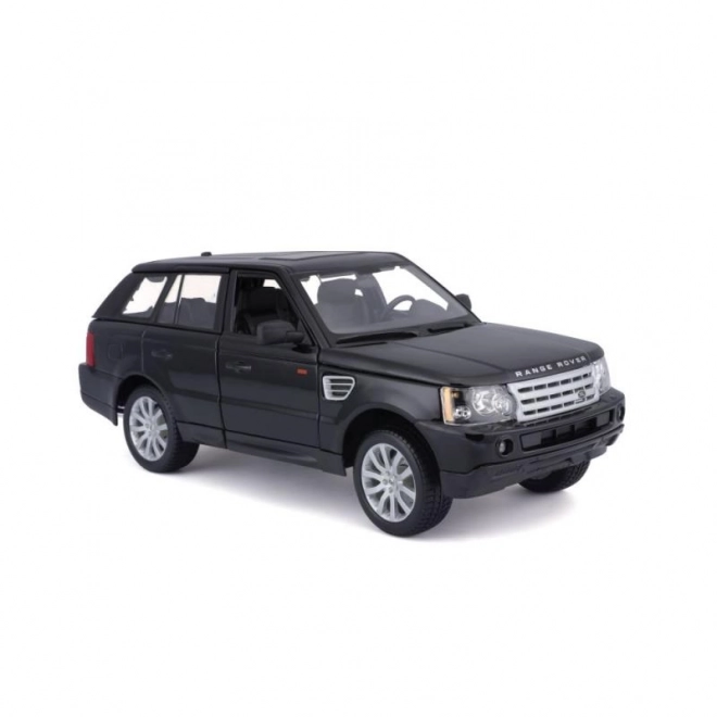 Model Bburago Range Rover Sport černý v měřítku 1:18