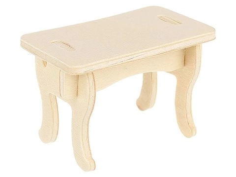 Dřevěný nábytek do domečku pro panenky