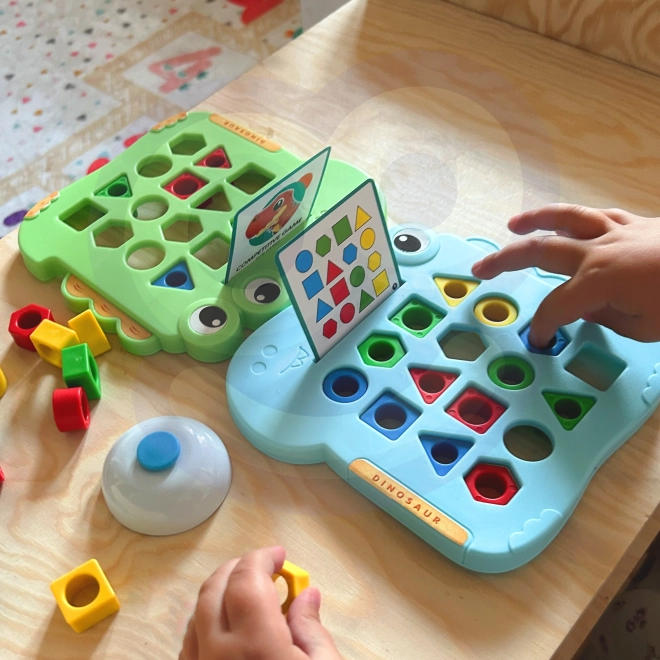 Woopie Montessori skládačka dinosaurus - Obratnostní hra