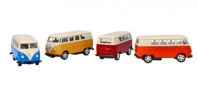 Kovový model Volkswagen T1 MicroBus