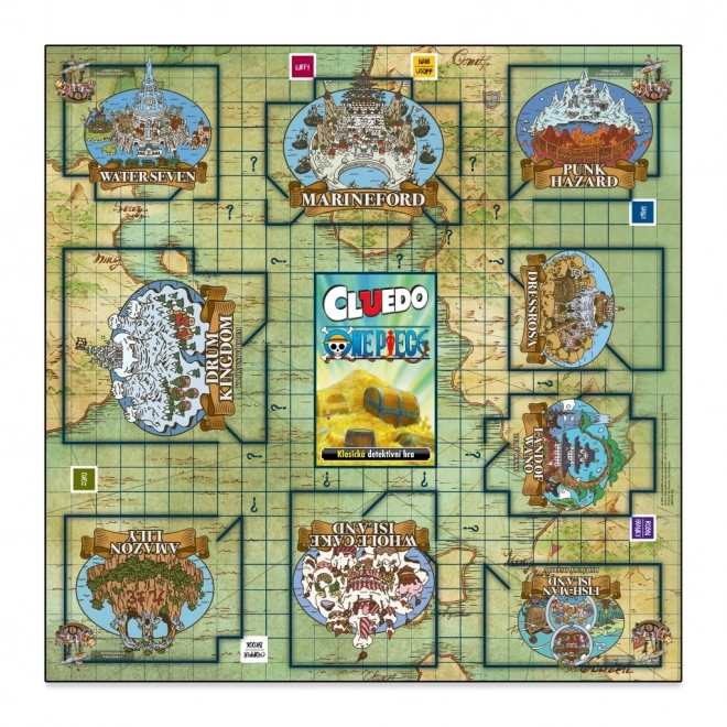 Společenská hra Cluedo: One Piece