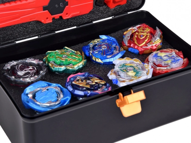 Velká odpalovací sada 8 disků GYRO spinner case ZA5462