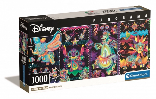 Puzzle 1000 prvků Panorama Compact Joys