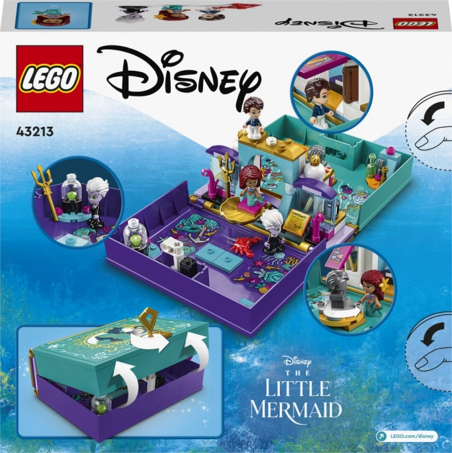 LEGO® Disney 43213 Malá mořská víla a její pohádková kniha