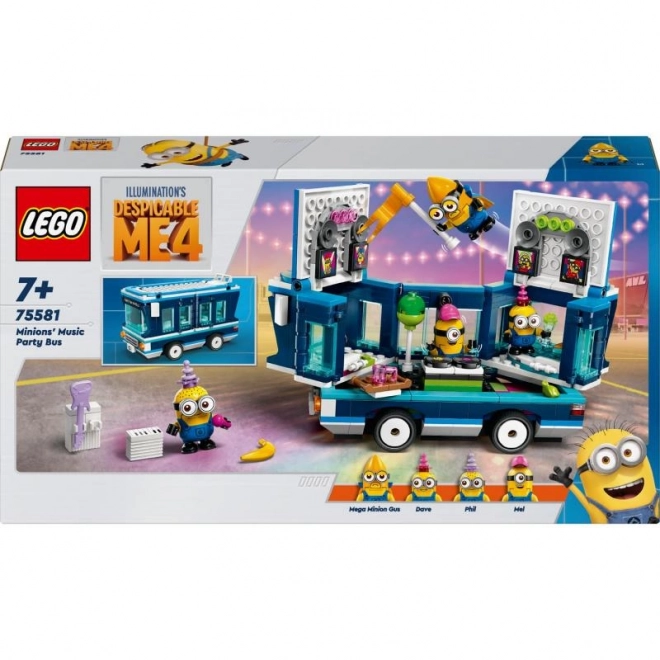 LEGO Minions 75581 Imprezový autobus minionků