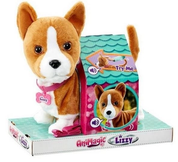 Lizzy Corgi Animagic Pes maskot