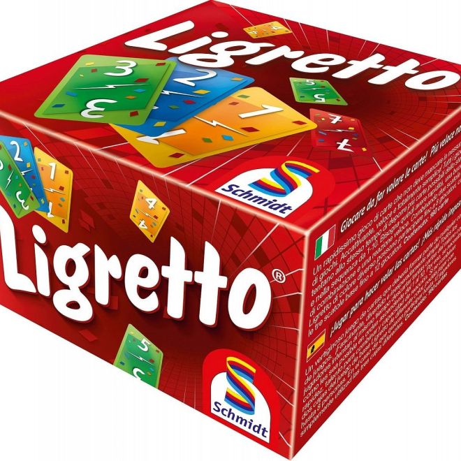 SCHMIDT Karetní hra Ligretto - červené
