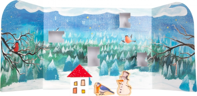 Adventní kalendář Small Foot Zimní les