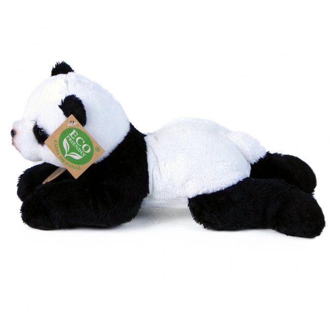 Plyšová panda ležící 18 cm ECO-FRIENDLY