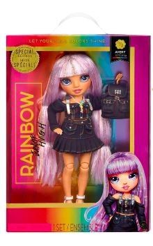 Speciální edice panenky Rainbow High Junior High - Avery Styles