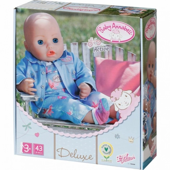 Baby Annabell Džínové oblečení Deluxe, 43 cm