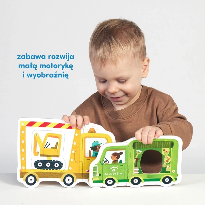 První puzzle - Vozidla