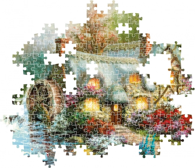 Puzzle 1500 dílků Kompaktní útočiště na venkově