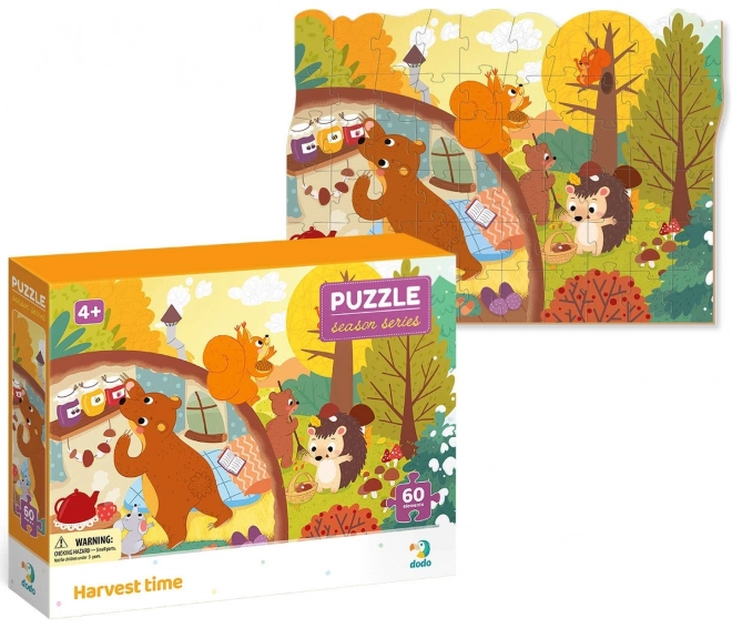 DODO Puzzle Roční období: Čas sklizně 60 dílků