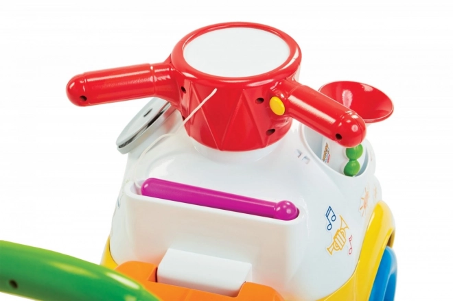 Fisher Price Hudební přehlídkový jezdec žlutý