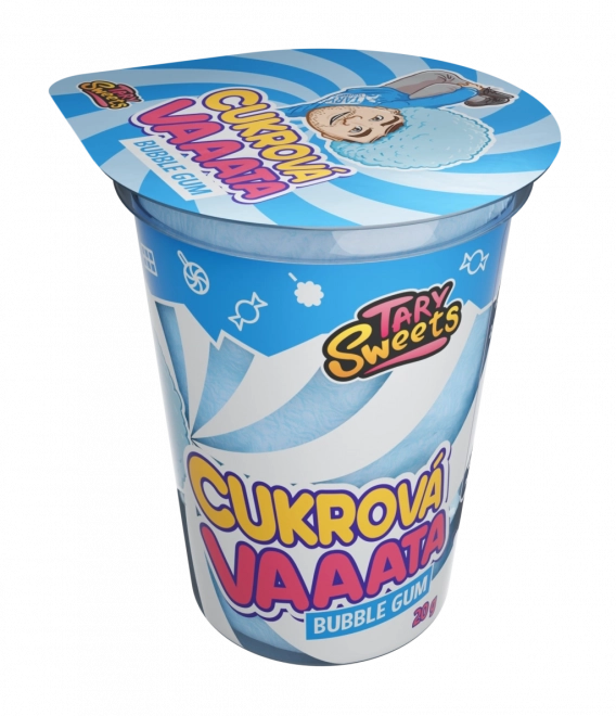 Tary Sweets cukrová vata s příchutí žvýkačky