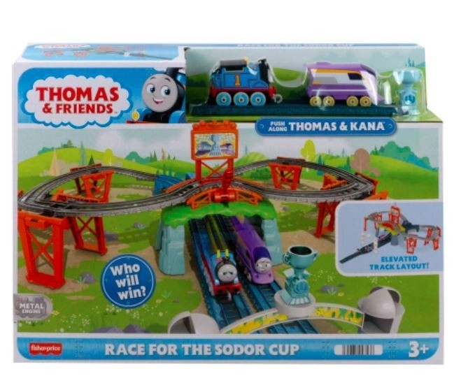 Sada kolejí Tom a přátelé Sodor Cup Race