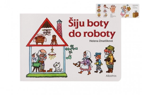 Knížka Šiju boty do roboty CZ text 24x16cm 24m+