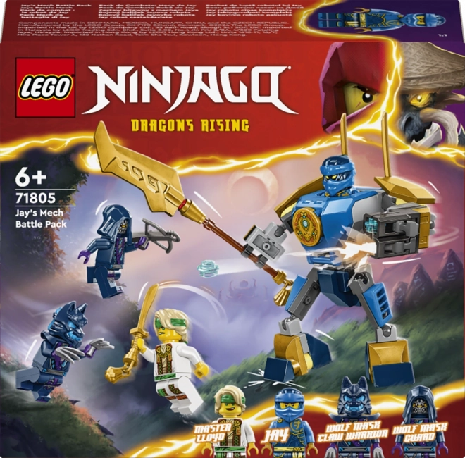 LEGO® NINJAGO® 71805 Bojový balíček Jayova robota