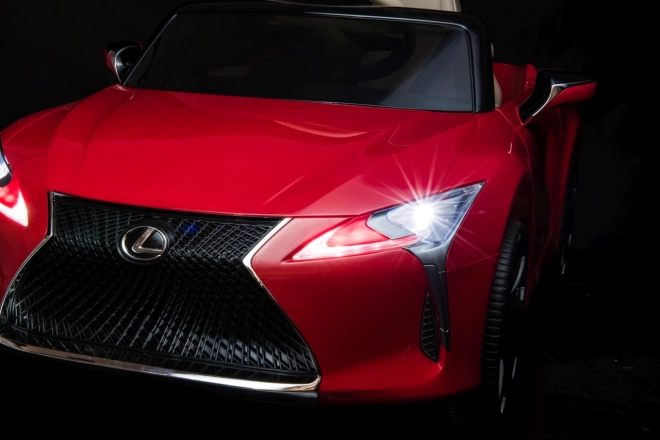 Lexus LC500 elektrické auto pro děti červené