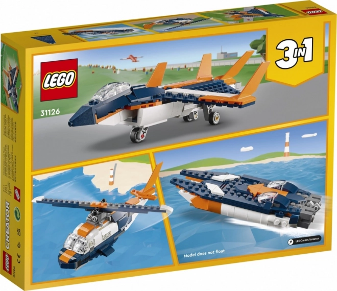 LEGO® Creator 31126 Nadzvukový tryskáč