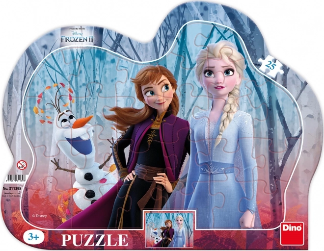 DINO Puzzle Ledové království 2, 25 dílků