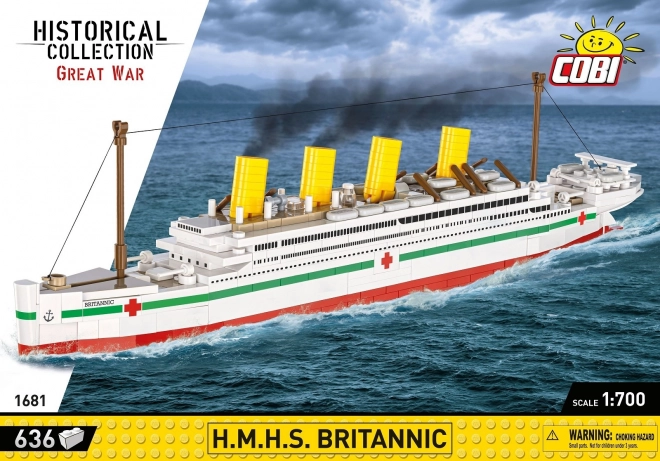 Model lodě H.M.H.S. Britannic 1:700