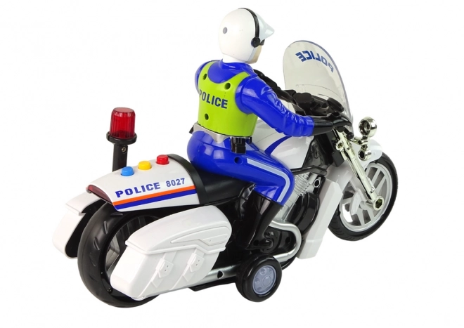 Policejní motocykl Policejní motocykl Zvuky Světla Policejní auto