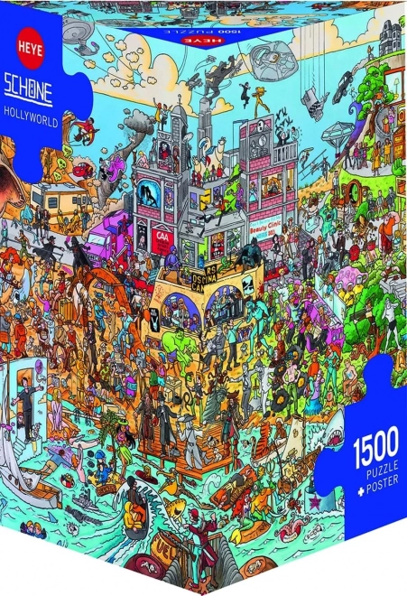 HEYE Puzzle Hollyworld 1500 dílků