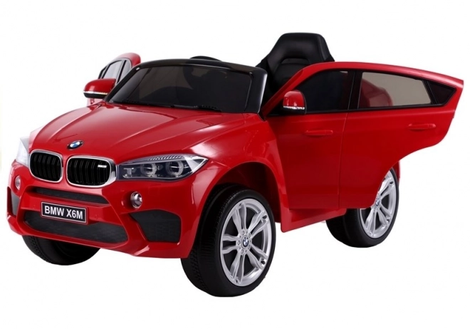 BMW X6 Červená kůže, EVA Baterie Auto