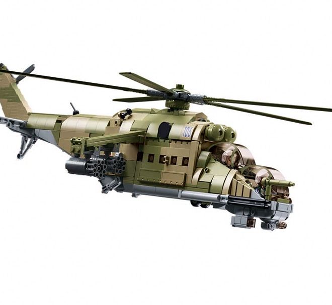 Sluban Bojový vrtulník MI-24S  M38-B1137