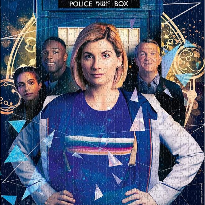 WINNING MOVES Puzzle Doctor Who: Třináctý doktor - Současnost 1000 dílků