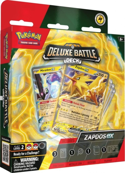 Deluxe Battle Deck Zapdos karty ex