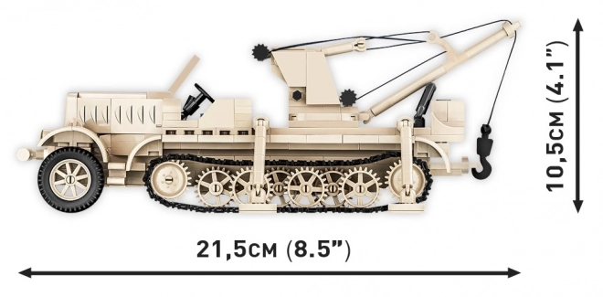 COBI 2281 II WW Sd. Kfz. 9/1 FAMO, 1:35, 498 k, 1 f