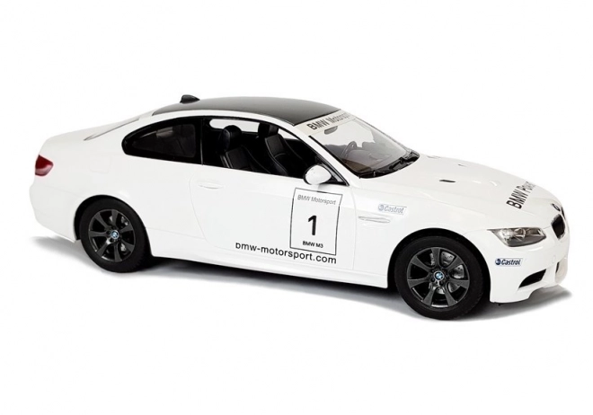 R/C BMW M3 Rastar 1:14 bílý s dálkovým ovládáním