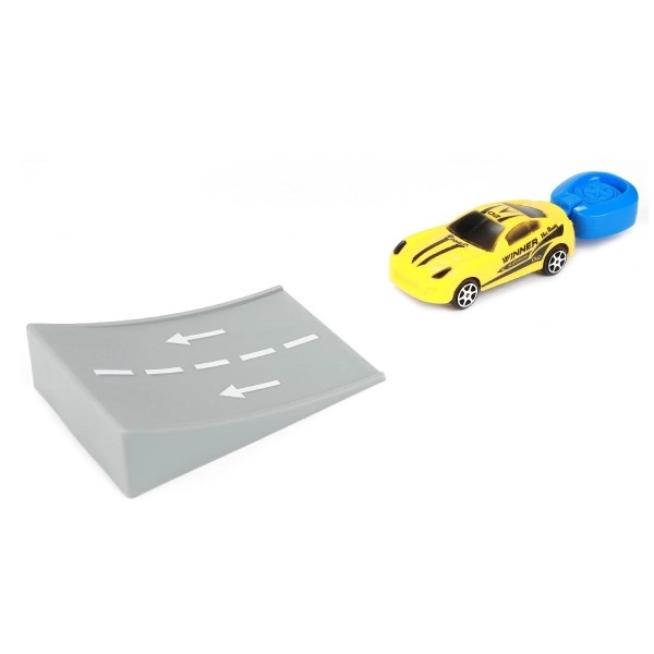 Vystřelovací auto s rampou