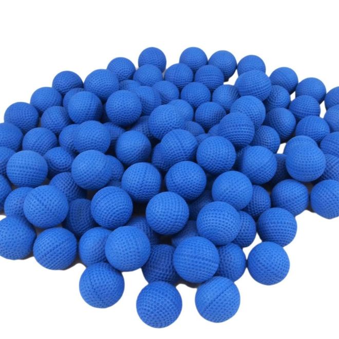 Náhradní náboje  kuličky pro NERF Rival - 100 kusů – Modré