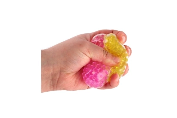 Míček antistresový mačkací sliz 6cm v sáčku 4 barvy