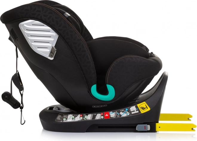 Chipolino autosedačka Supreme otáčecí i-Size Isofix Obsidian