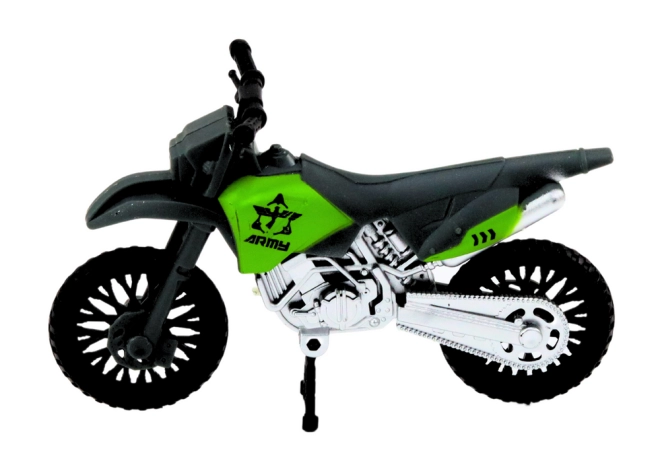 Motocykl a helikoptéra v balení