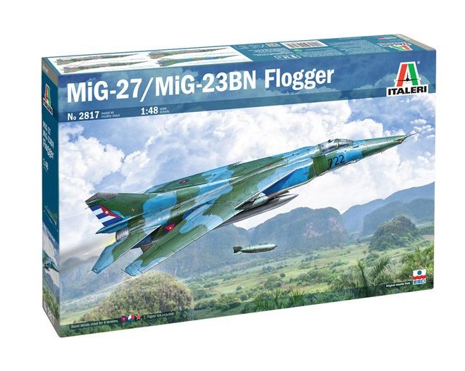 Plastikový model MiG-27/MiG-23BN Flogger 1/48