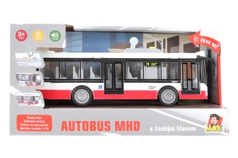 Autobus setrvačník český hlas