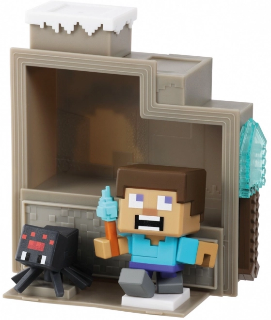 Figurky z Minecraftu Jeskyně a útesy - Dobrodružství v jeskyni pokladů X