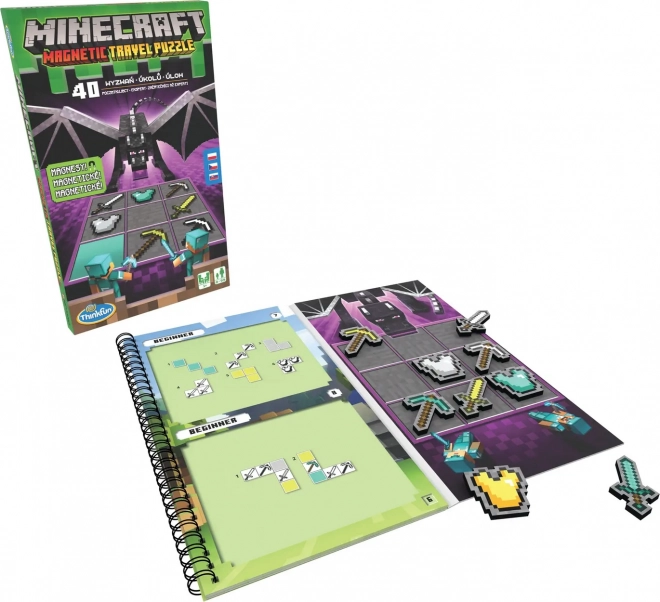 ThinkFun Minecraft Magnetická cestovní hra