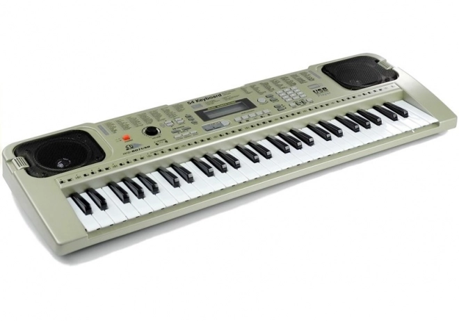 Klávesnice MQ807 Pianinko organ + USB mikrofon